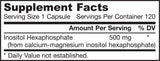 IP6 (Εξαφωσφορική Ινοσιτόλη) 500 mg - 120 κάψουλες