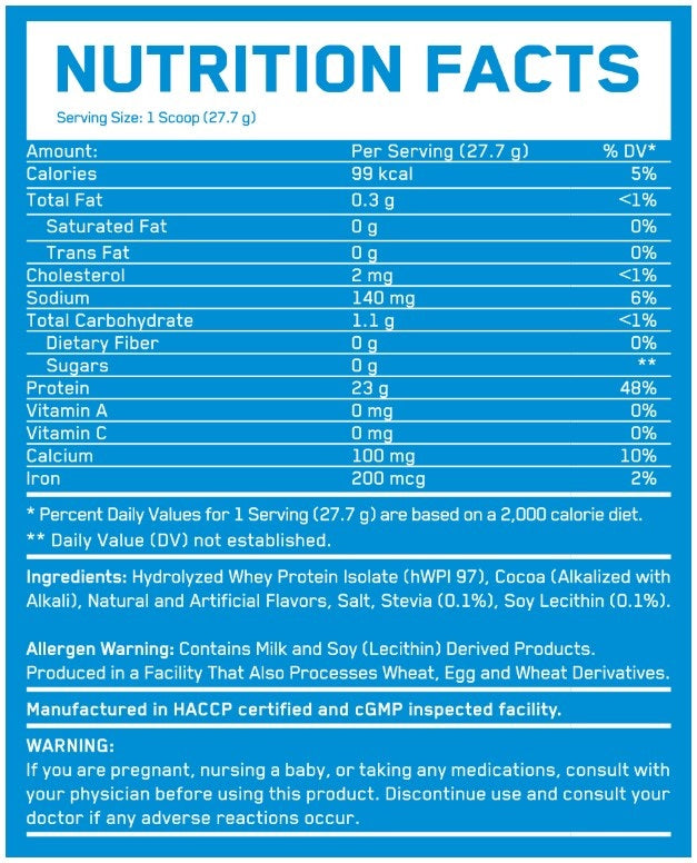 ISO BUILD Protein Isolate - 2,27 KG
