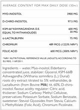 Υποστήριξη πολυεροσιτόλης 4000mg - Υποστήριξη ορμονικής και γονιμότητας 500ml