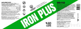 Iron Plus/με VIT C & Folic Acid/- 60 κάψουλες