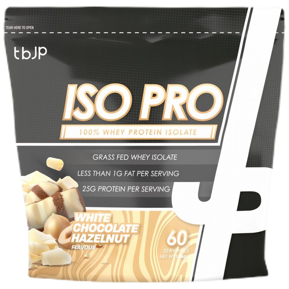 ISO PRO | 100% προϊόν απομόνωσης πρωτεΐνης ορού γάλακτος - 1800 γραμμάρια