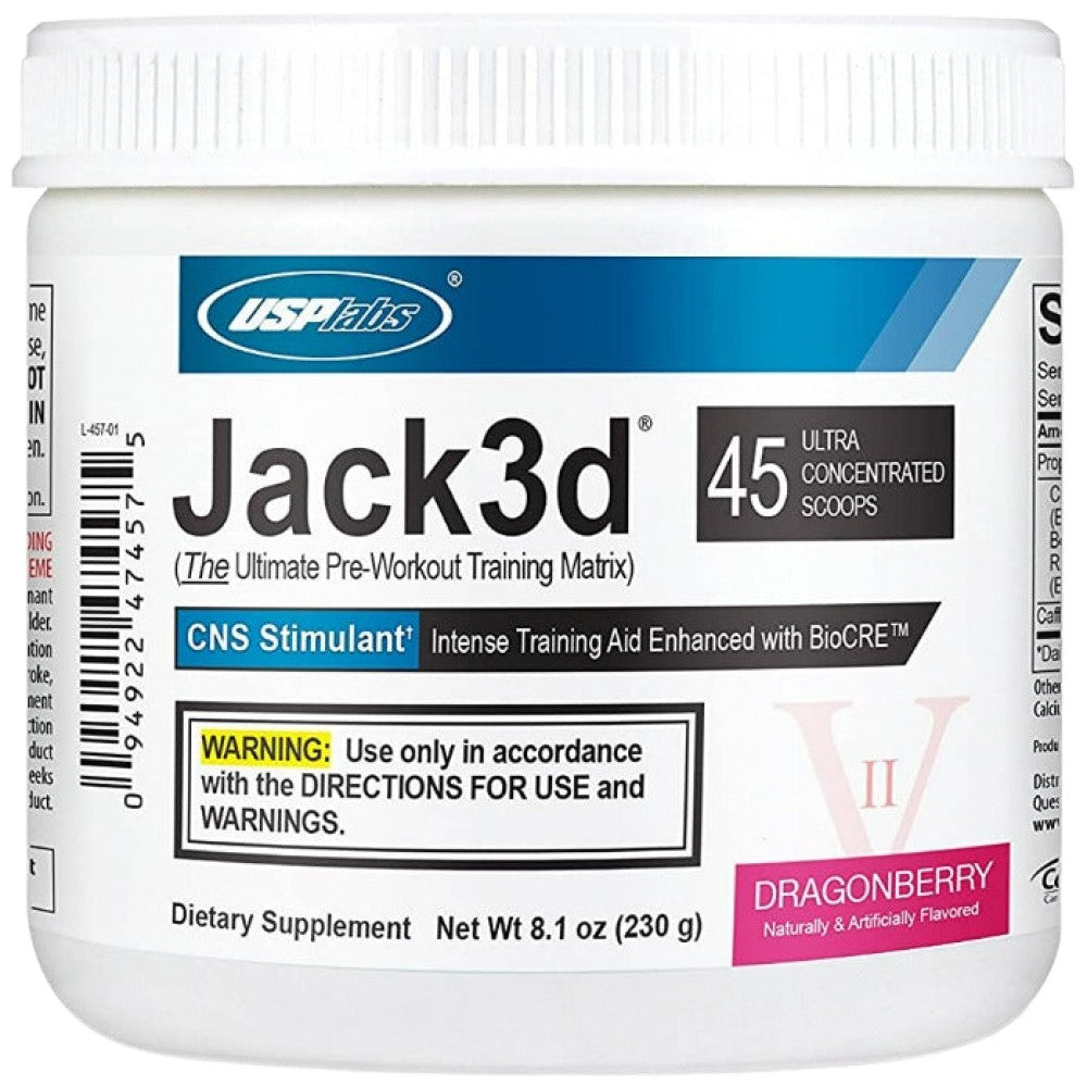 Jack3d - Advanced Formula - 250 γραμμάρια