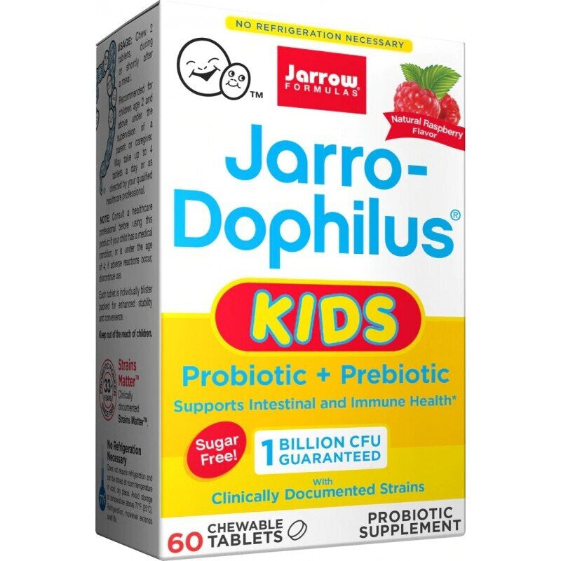 Παιδιά Jarro -Dophilus 1 δισεκατομμύριο - προβιοτικό για παιδιά 60 μασώμενα δισκία