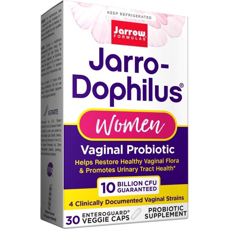 Γυναίκες Jarro -Dophilus 10 δισεκατομμύρια - προβιοτικά για γυναίκες - 30 κάψουλες