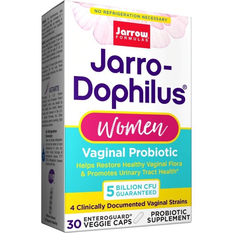 Γυναίκες Jarro -Dophilus 5 δισεκατομμύρια - προβιοτικό για τις γυναίκες - 30 κάψουλες