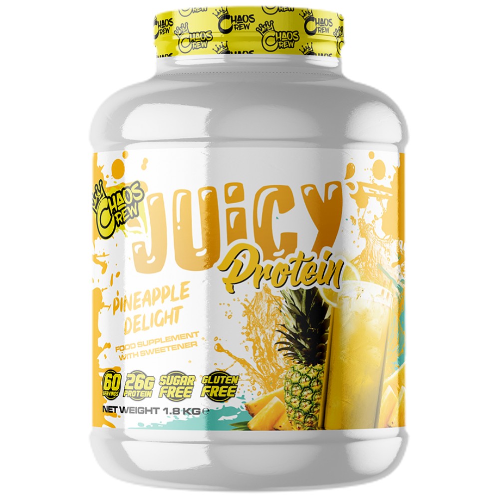 Juicy Protein V2 | με υδρολυμένο κολλαγόνο & Υδρολυμένο ορό γάλακτος - 1800 γραμμάρια