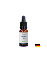Βιταμίνη Κ2 (μενακινόνη MK-7) - Υγεία των οστών και ισορροπία ασβεστίου, 20 ml σταγόνες, 75 δόσεις