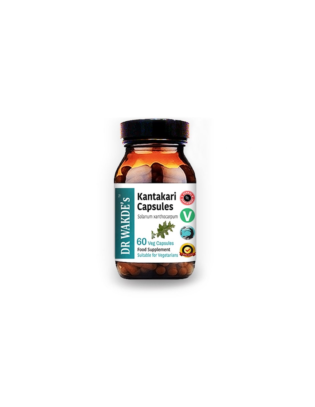 Kantakari/Kantakari Ayurveda, 60 κάψουλες Δρ Wakde's