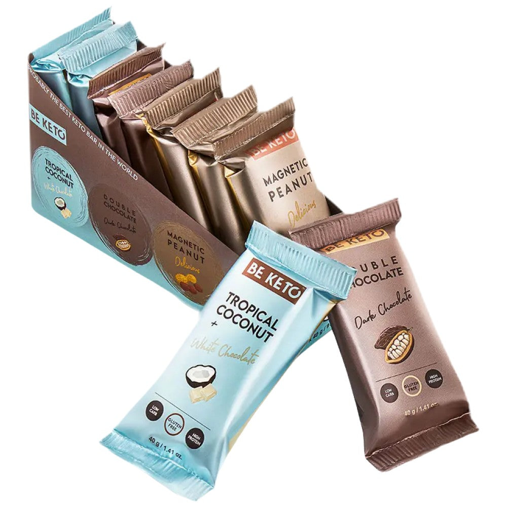 Κέτο μπαρ | Μίξη 9 bars - 9 x 40 γραμμάρια