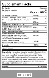 Keto Burn | με L -καρνιτίνη - 90 κάψουλες