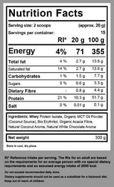 Κέτο Whey Απομόνωση + MCT - 300 γραμμάρια