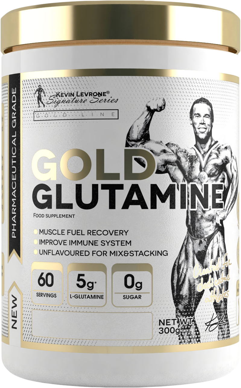 <tc>Kevin Levrone</tc> Gold Line/Χρυσή Γλουταμίνη [300 γραμμάρια, 60 δόσεις]