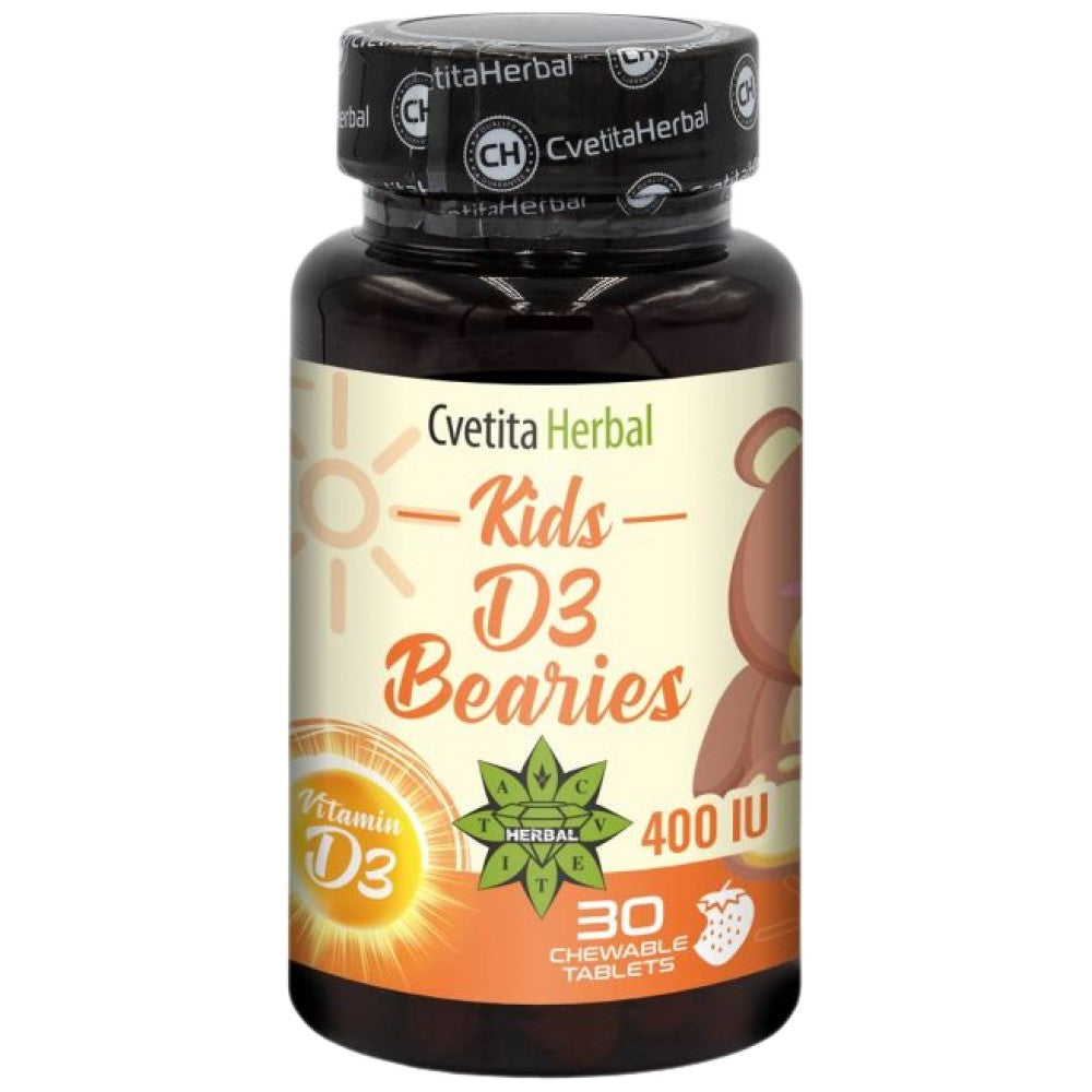 Kids D3 Bearies 400 IU 30 Tablets