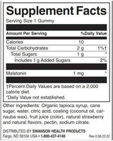 Kids Melatonin Gummies 1 mg | Strawberry 60 Μασώμενα δισκία