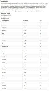 100% vit & min - 30 δισκία