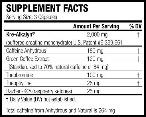 Kre -Alkalyn Hardcore - 120 κάψουλες