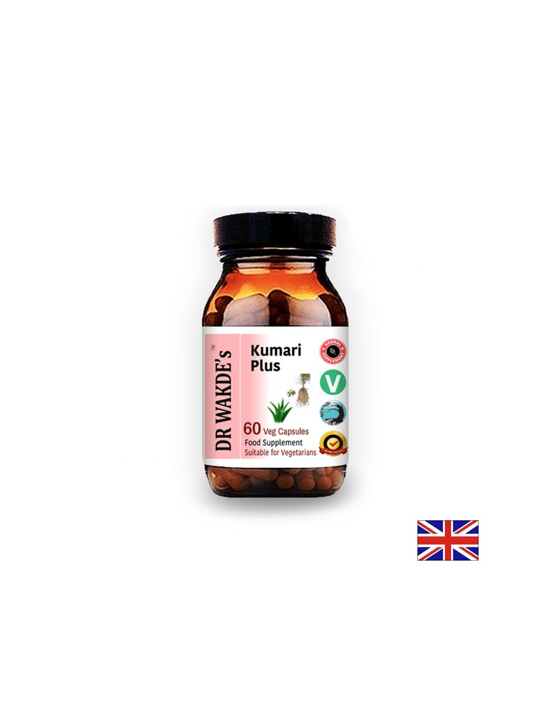 Kumari Plus/Kumari Ayurveda, 60 κάψουλες Δρ Wakde's