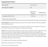 L -αργινίνη 700 mg - 180 κάψουλες