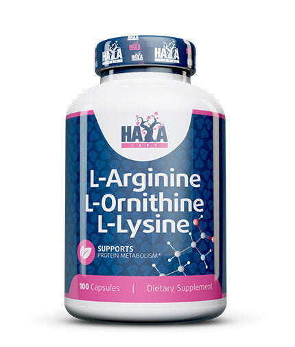 L-αργινίνη/L-Ornithine/L-λυσίνη/100 καπάκια.