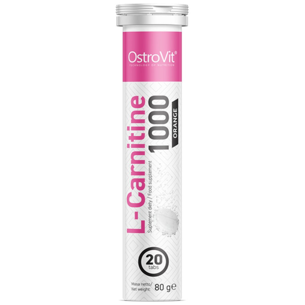 L-Carnitine 1000/Effervescent 20 διαλυτά δισκία