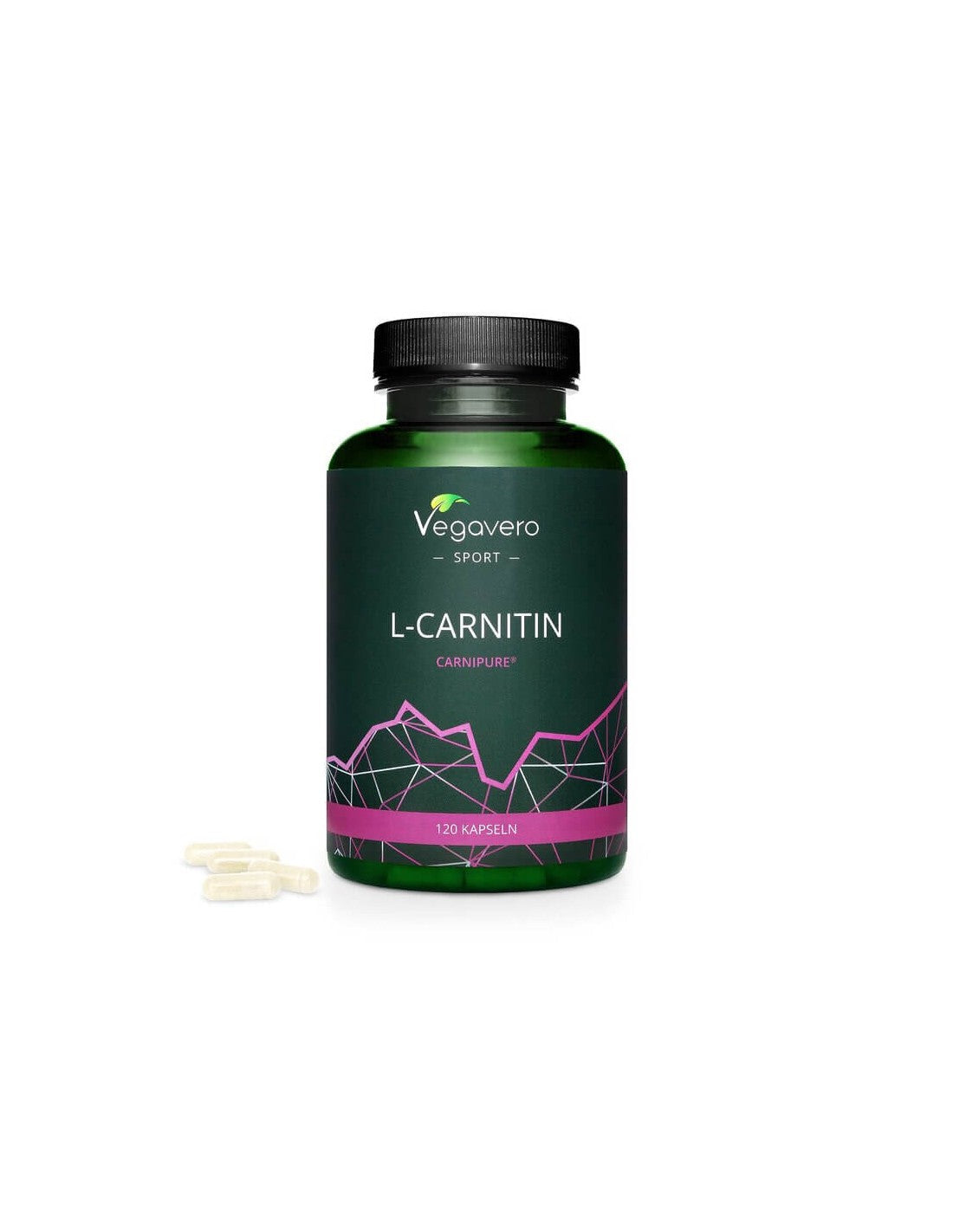L-Καρνιτίνη, 120 κάψουλες, 100% Vegan <tc>Vegavero</tc>