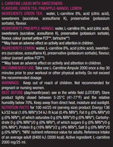 L-Carnitine 2000/20 Amp.