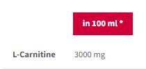 L-Carnitine 3000 Sport Endurance | Βολή - 100 ml