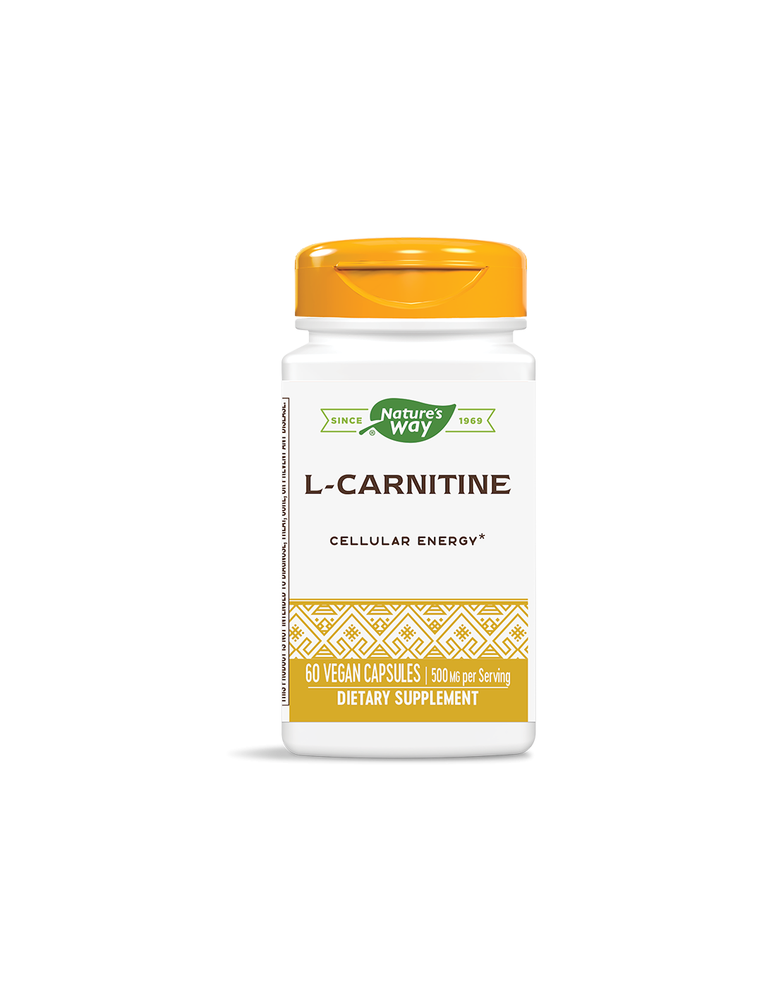 L -καρνιτίνη 500 mg - 60 κάψουλες