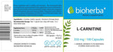 L -καρνιτίνη 570 mg - 100 κάψουλες