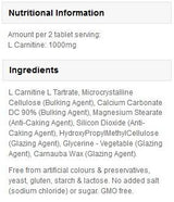 L-Carnitine Amino Acid - 90 Δισκία