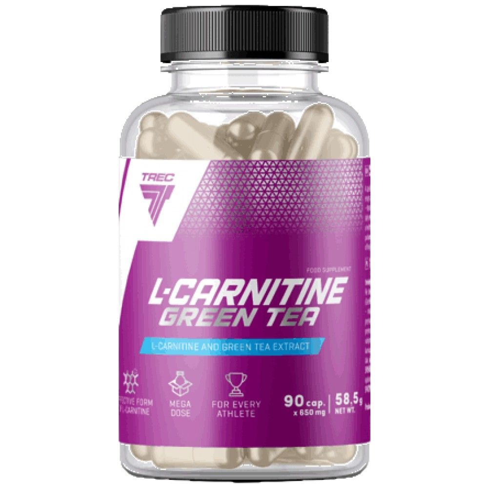 L-Carnitine + Green Tea Caps - 90 κάψουλες