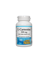 L-Καρνοσίνη/ L-Καρνοσίνη 500 mg x 60 κάψουλες <tc>Natural Factors</tc>