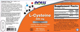 L-Cysteine ​​500 mg - 100 Δισκία
