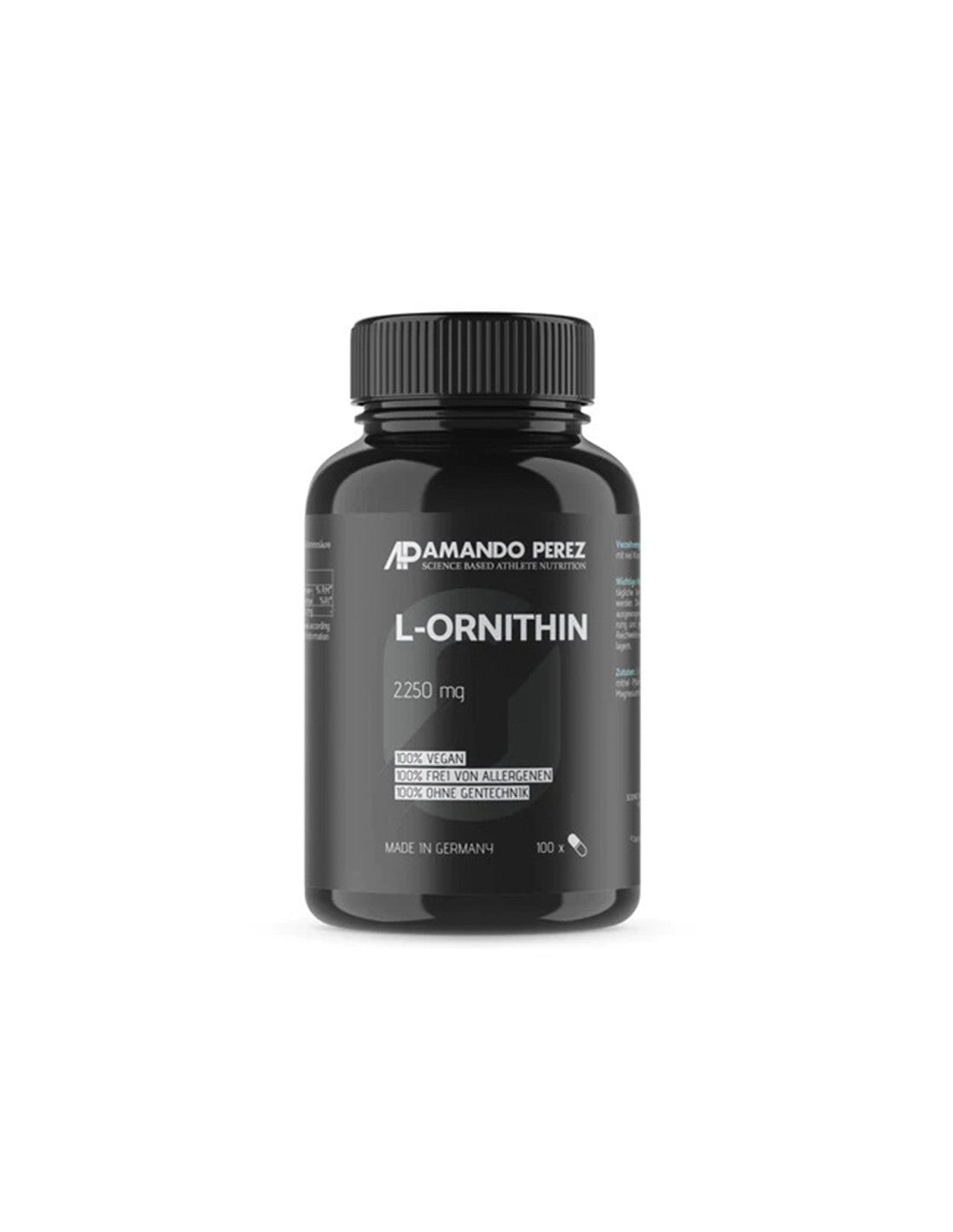 Αποτοξίνωση-L-Ornithine (L-Ornithine) Amando Perez, 100 κάψουλες