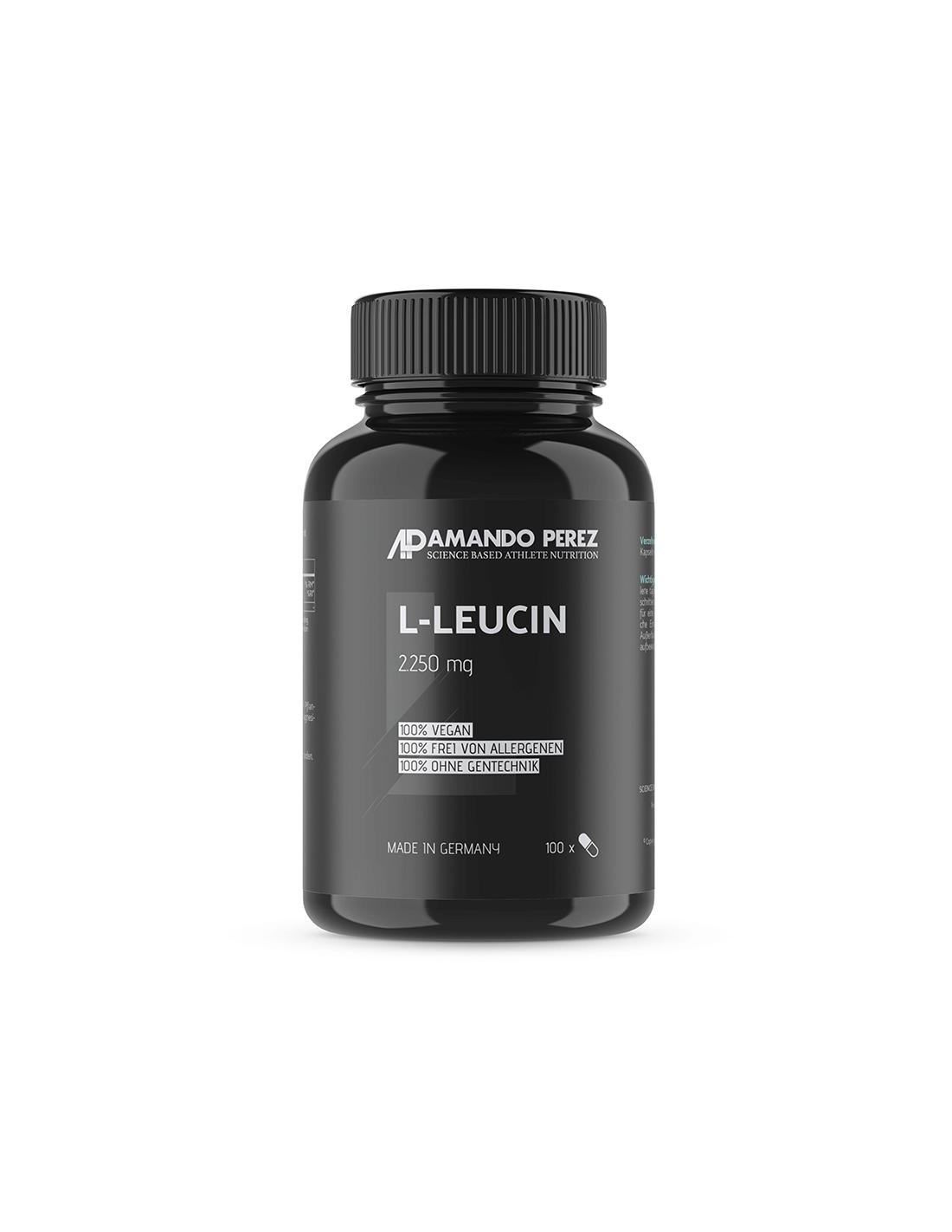 100 κάψουλες L-leucin/L
