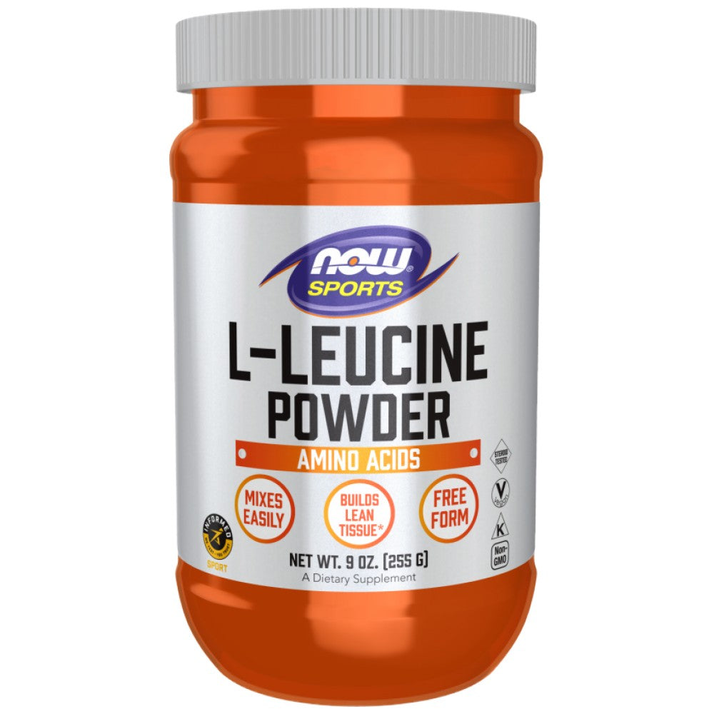 Σκόνη L -leucine - 255 γραμμάρια