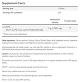 L-Lysine 1000 mg - 100 Δισκία