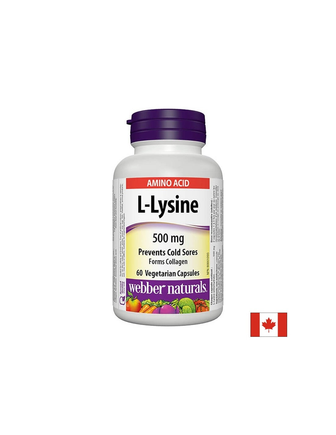 L-λυσίνη 500 mg-L-λυσίνη-ανοσοποιητικό σύστημα, 60 κάψουλες