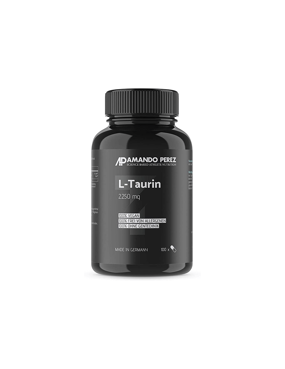 L-Taurin/L-Taurine, 100 κάψουλες