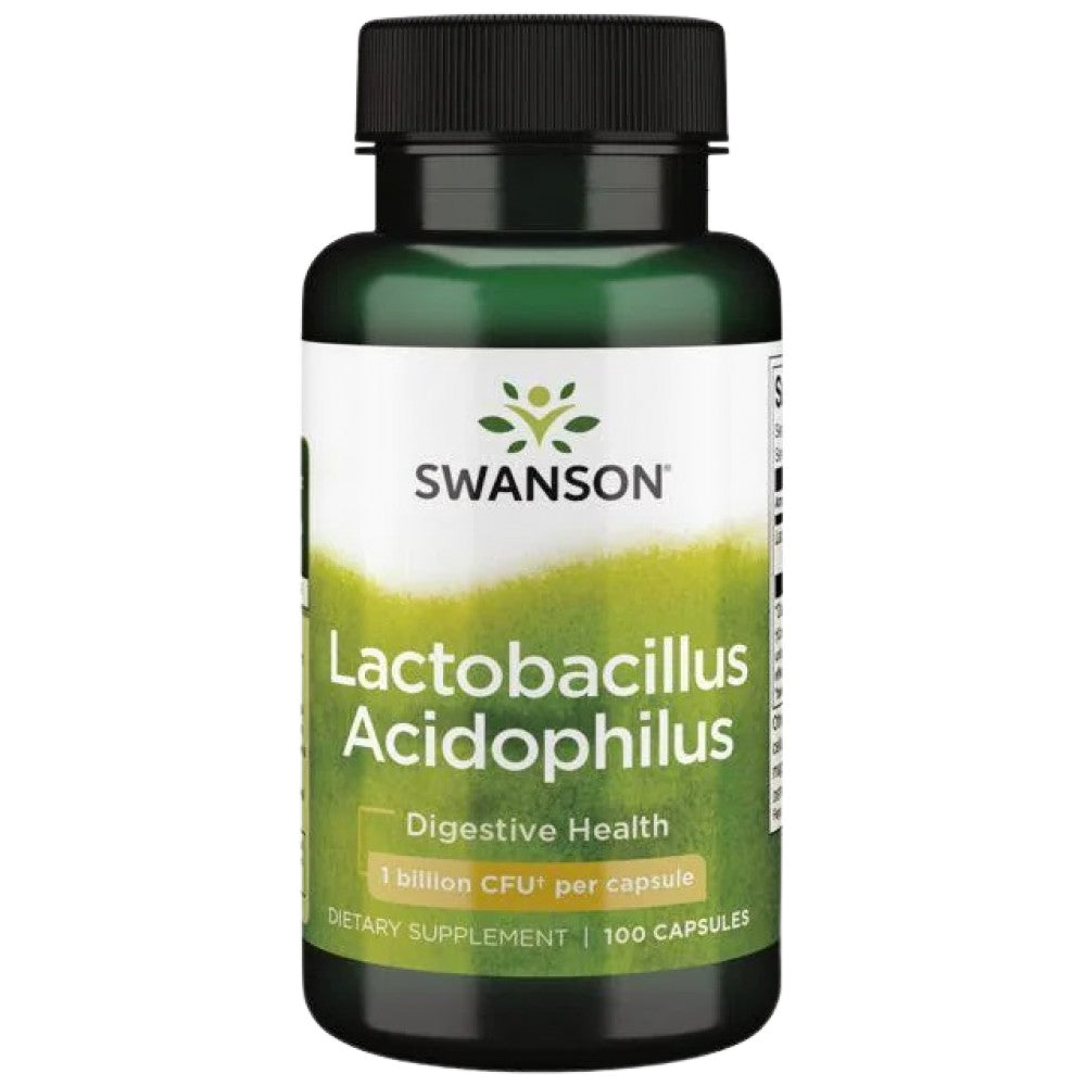 Lactobacillus Acidophilus 1 δισεκατομμύριο κάψουλες CFU 100