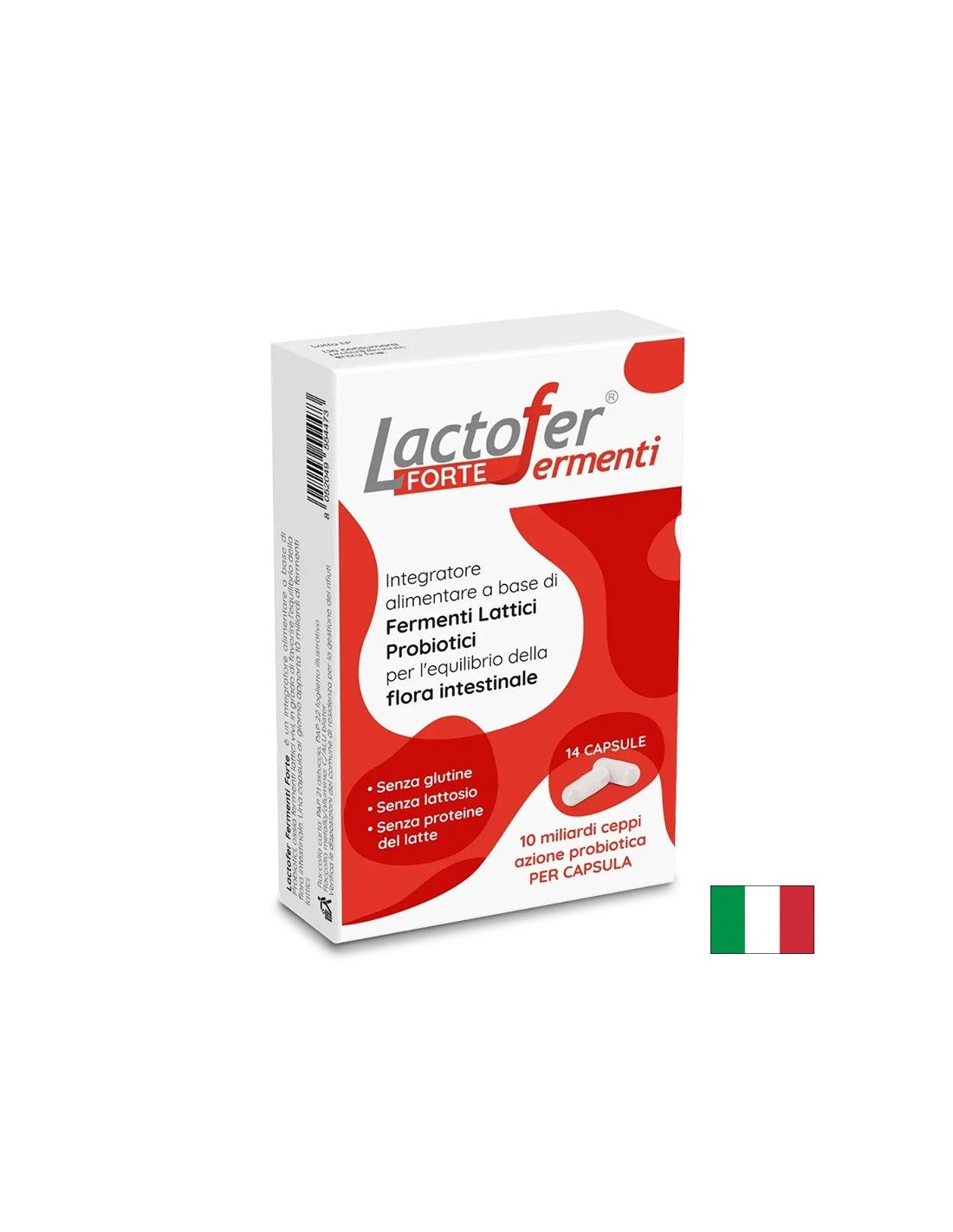 Probiotik Lactofer® Forte - За чревен комфорт и имунна защита, 14 καψούλια