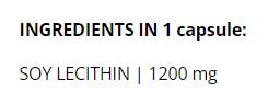 Λεκιθίνη | Σόγια λεκιθίνη 1200 mg - 90 κάψουλες