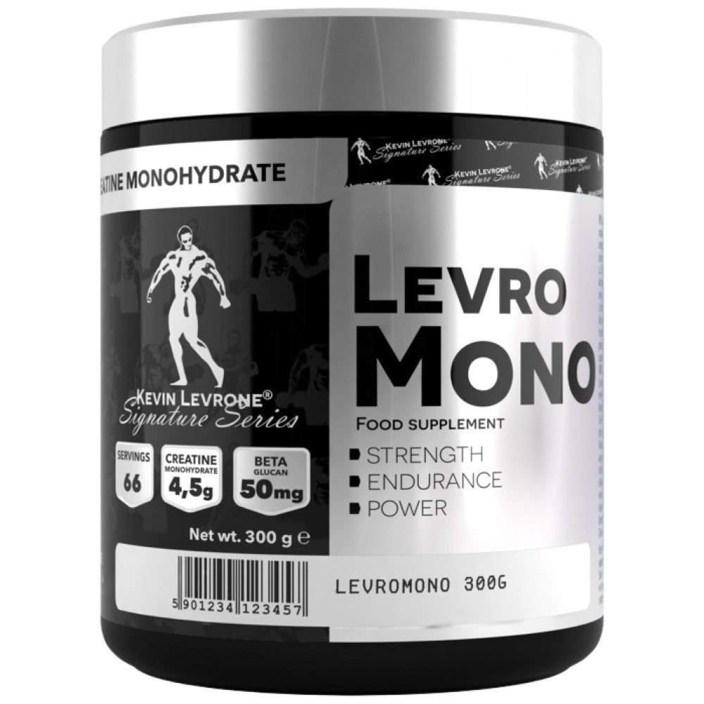 Levromono | Σκόνη μονοϋδρικών κρεατίνης - 300 γραμμάρια