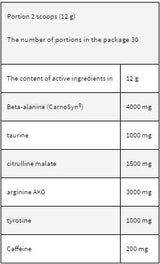 Levropump | Προ -προπονητής Intensifier - 17,5 γραμμάρια