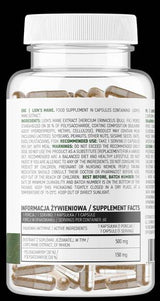 Lion's Mane 500 mg/Vege 60 κάψουλες