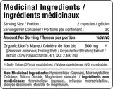 Το εκχύλισμα Mane Lion 600 mg - 60 κάψουλες