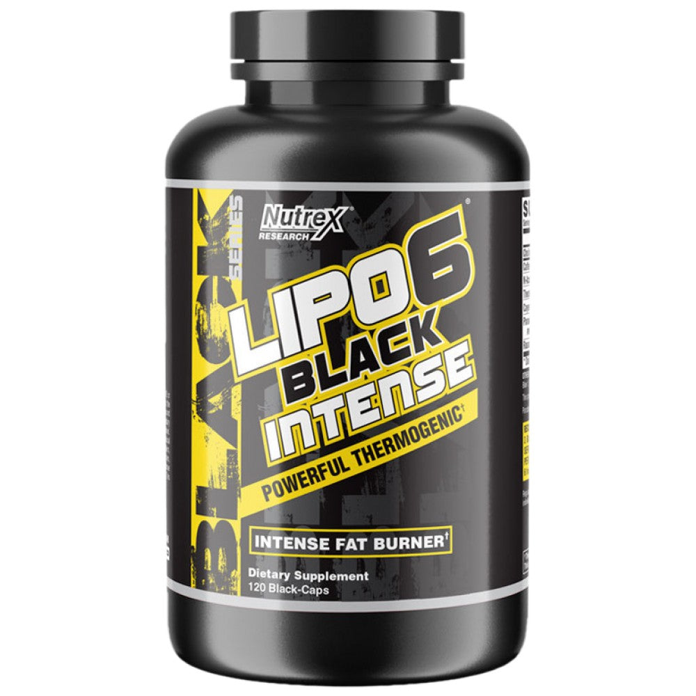 Lipo 6 Black/Intense - 120 κάψουλες