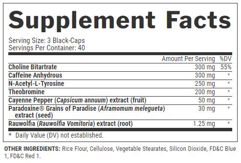 Lipo 6 Black/Intense - 120 κάψουλες