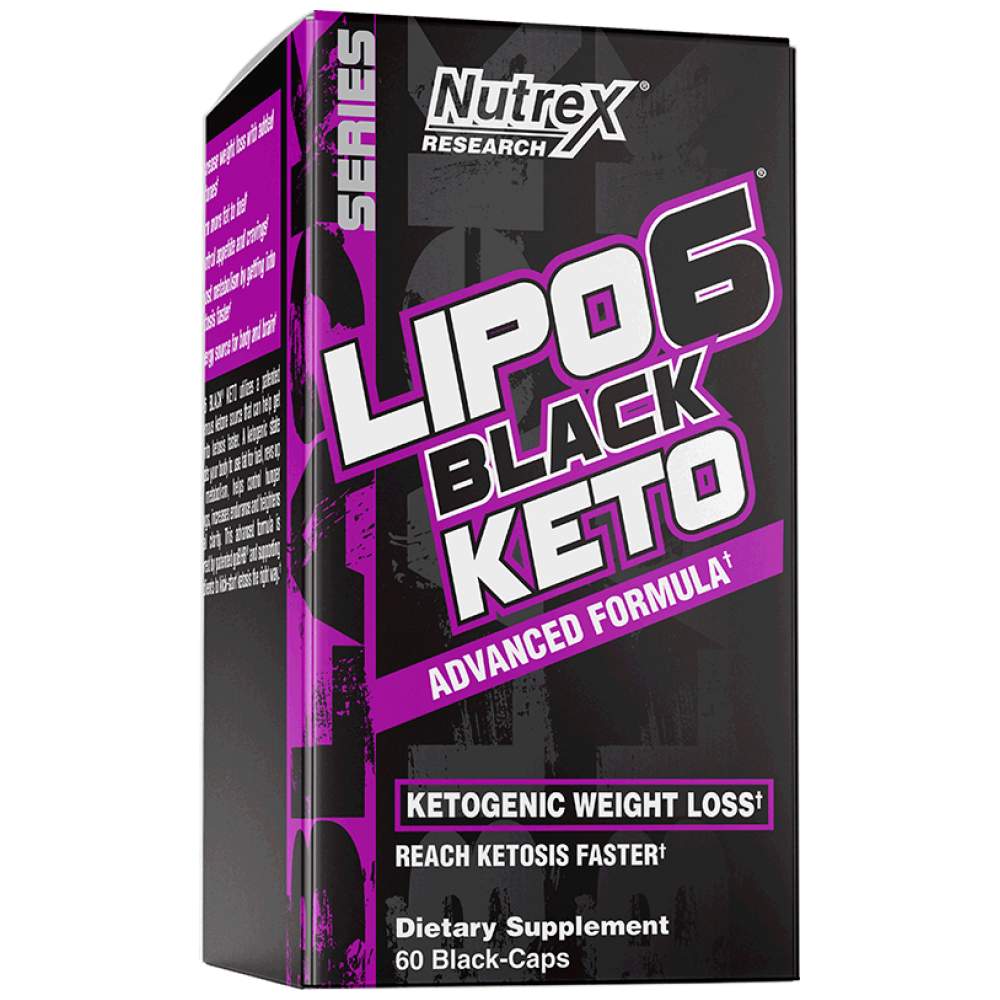 Lipo 6 Black/Keto - 60 κάψουλες