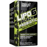 Lipo 6 Black Probiotic | Πλήρης φόρμουλα με πρεβιοτικά + πεπτικά ένζυμα - 30 κάψουλες